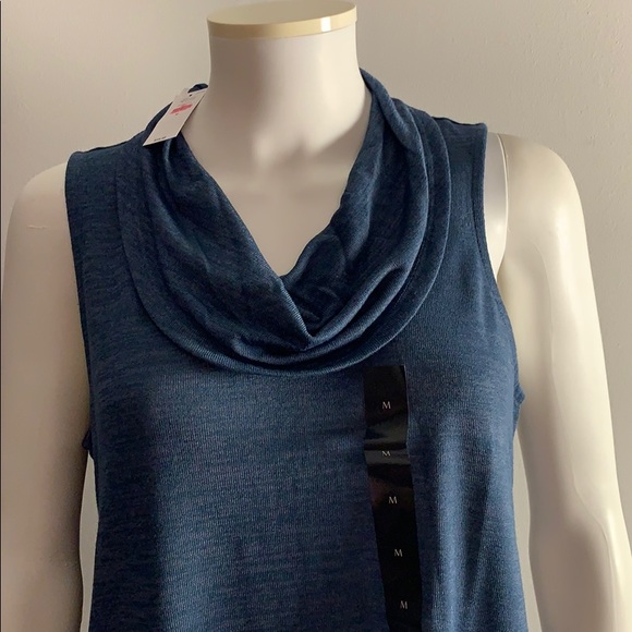 Banana Republic Cowl Neck Sleeveless Top NWT Med - Picture 2 of 6